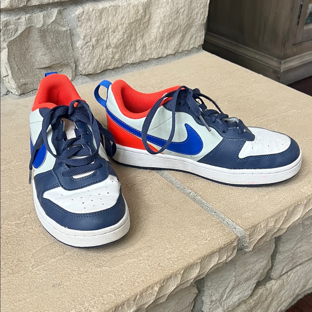 Nike Kids' Blue and Red Sneakers